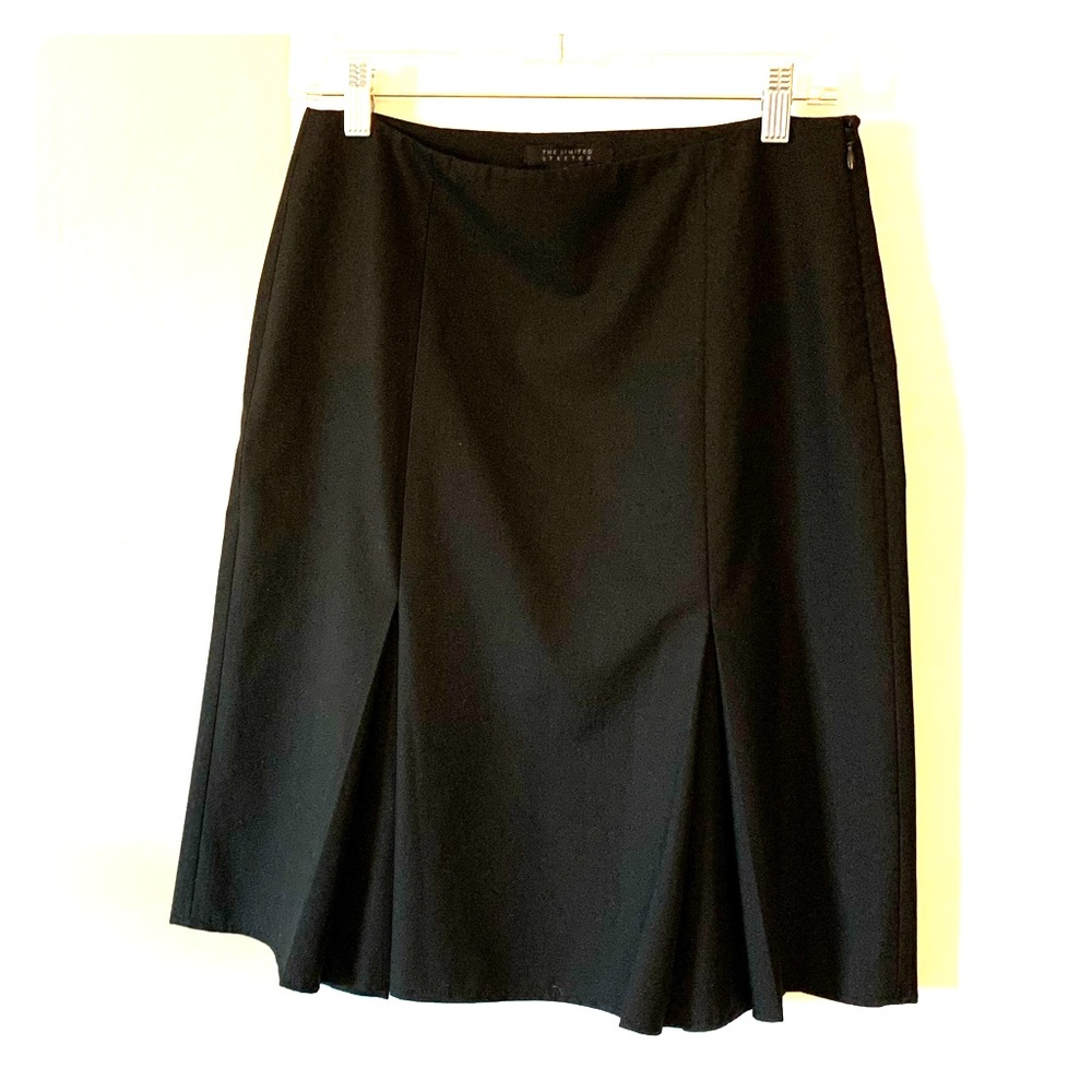The Limited Black pleated midi by